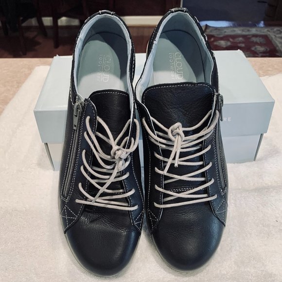 CLOUD Aika Black Brushed Sole Sneaker - Picture 1 of 6